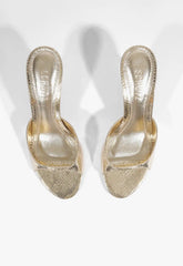 Arlette Mule Metallic Sandal