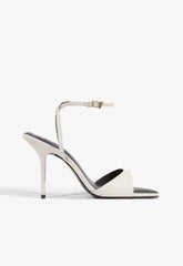 Elodie Buckle Patent Leather Sandal
