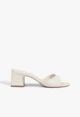 Harriet Mid Mule Patent Sandal