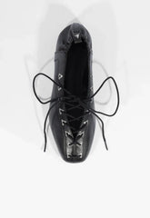Lola Leather Flat