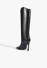 Maryann Up Curve Leather Boot