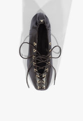 Lola Leather Flat