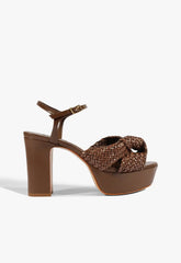 Marbella Leather Platform Sandal