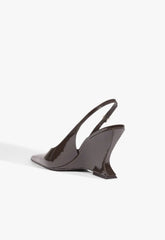 Siena Buckle Patent Leather Pump