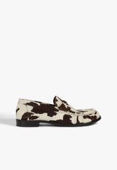 Tyche Calf Hair Flat