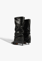 Mikki Cloak Leather Bootie