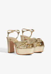 Marbella Leather Platform Sandal