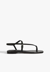 Lisa Leather Flat Sandal
