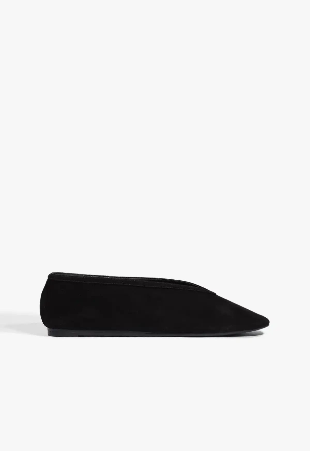 Courtney Suede Flat