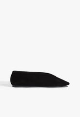 Courtney Suede Flat