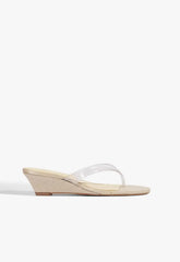 Roslyn Raffia Wedge Sandal