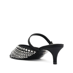 Louise Low Satin Sandal