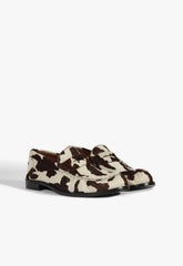 Tyche Calf Hair Flat