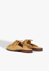 Kim Mule Suede Flat