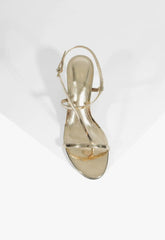 Azure Mid Metallic Sandal
