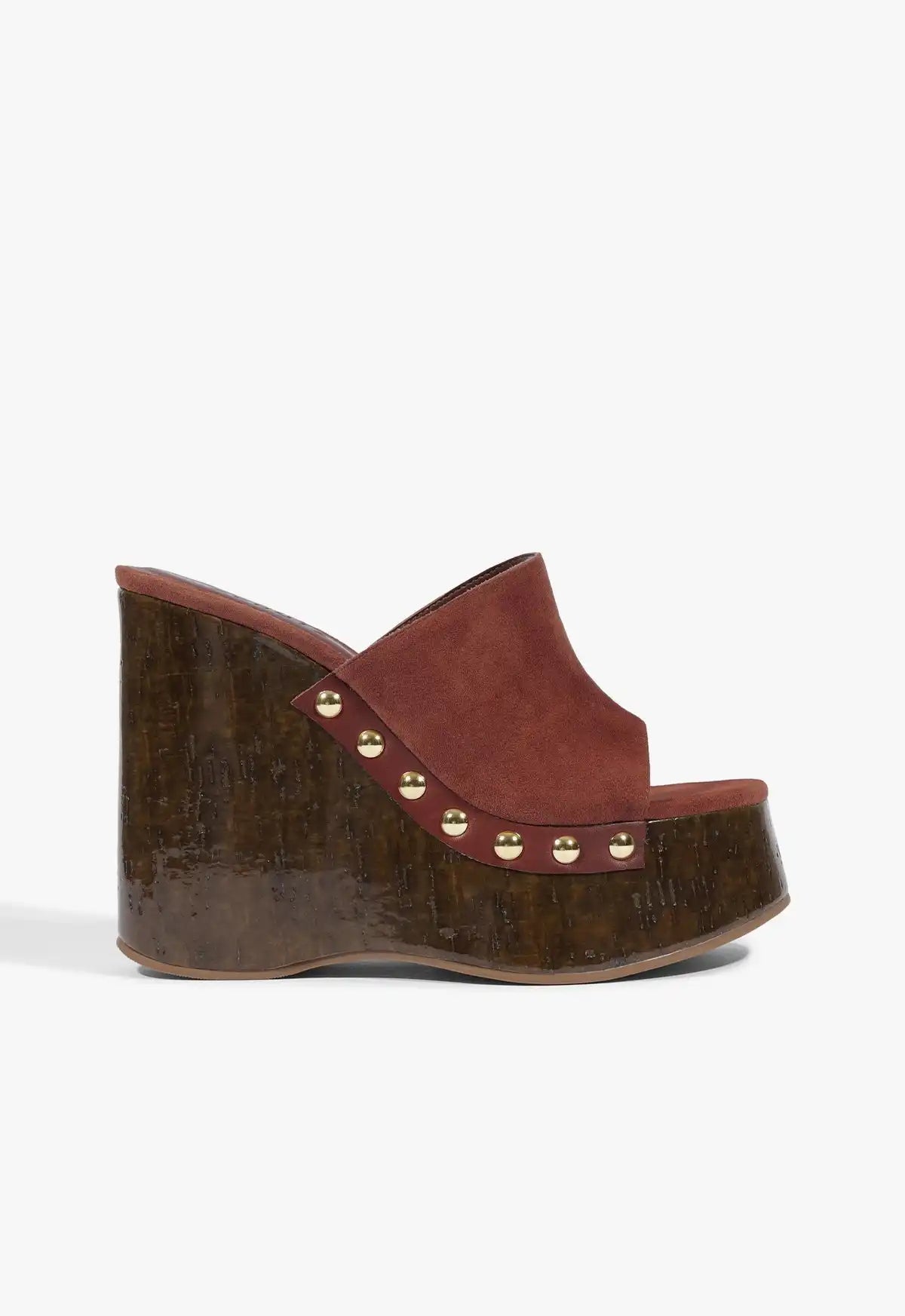 Dalle Studs Suede Sandal