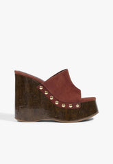 Dalle Studs Suede Sandal