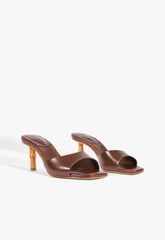 Leena Bamboo Leather Sandal
