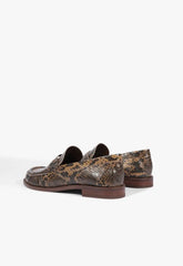 Tyche Leather Flat