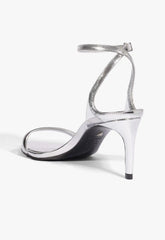 Skye Mid Stiletto Specchio Leather Sandal