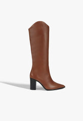Maryana Block Leather Boot