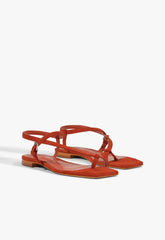 Lisa Suede Flat Sandal