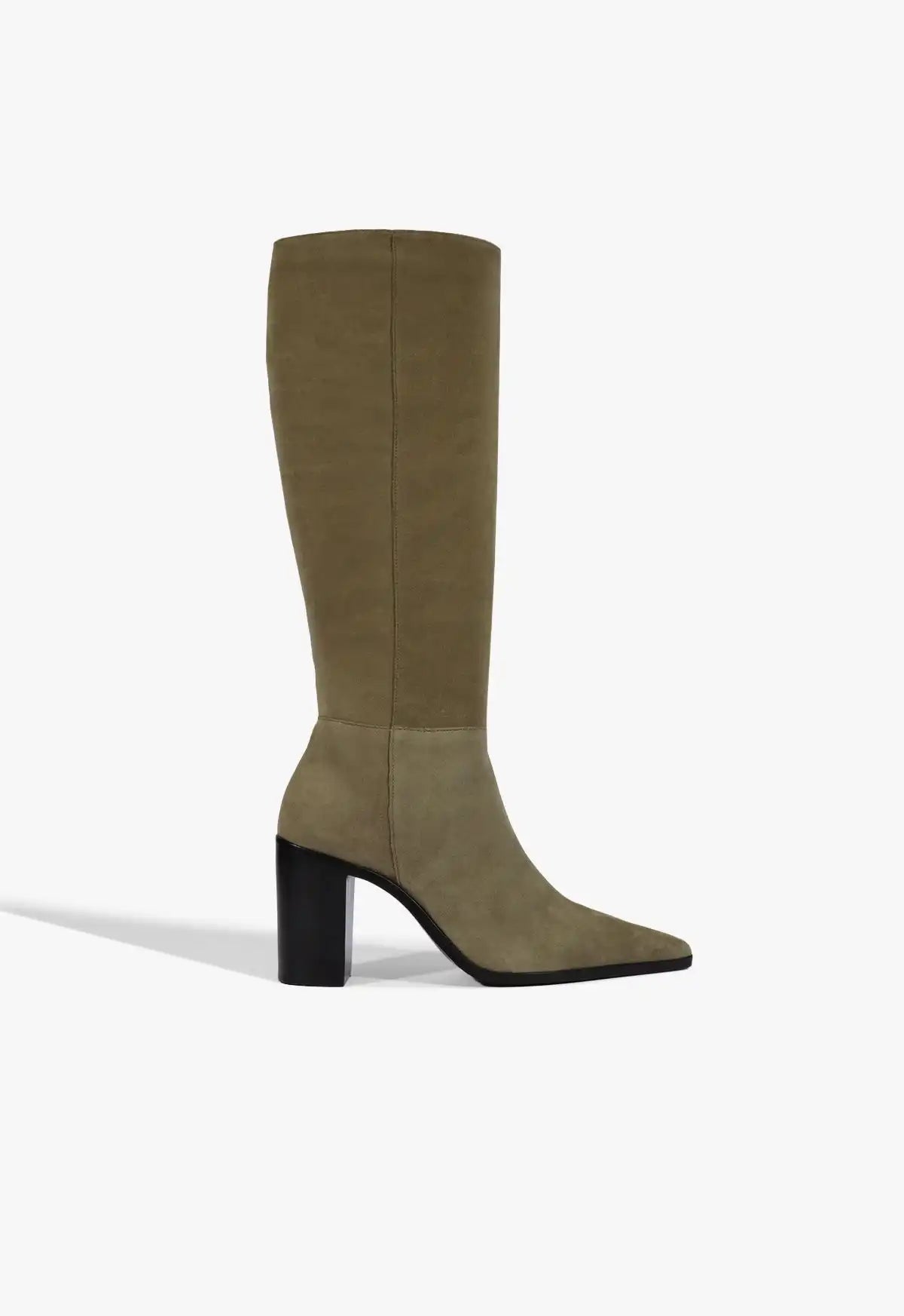 Mikki Up Block Suede Boot
