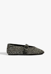 Eiza Glam Suede Flat