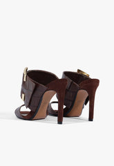 Beatrix Croc Sandal