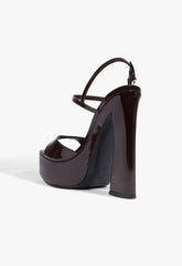 Arlene Patent Sandal