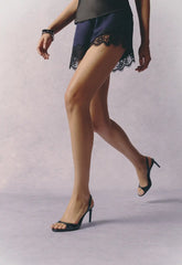 Scarlett Sling Mid Patent Sandal