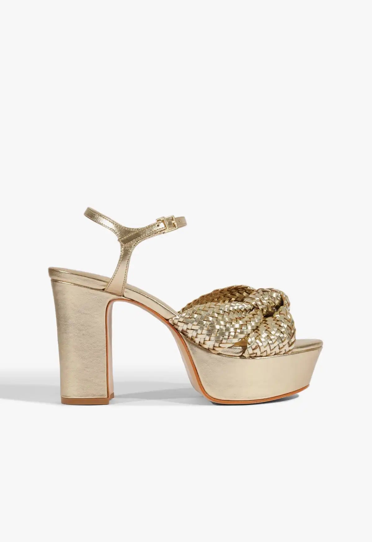 Marbella Leather Platform Sandal