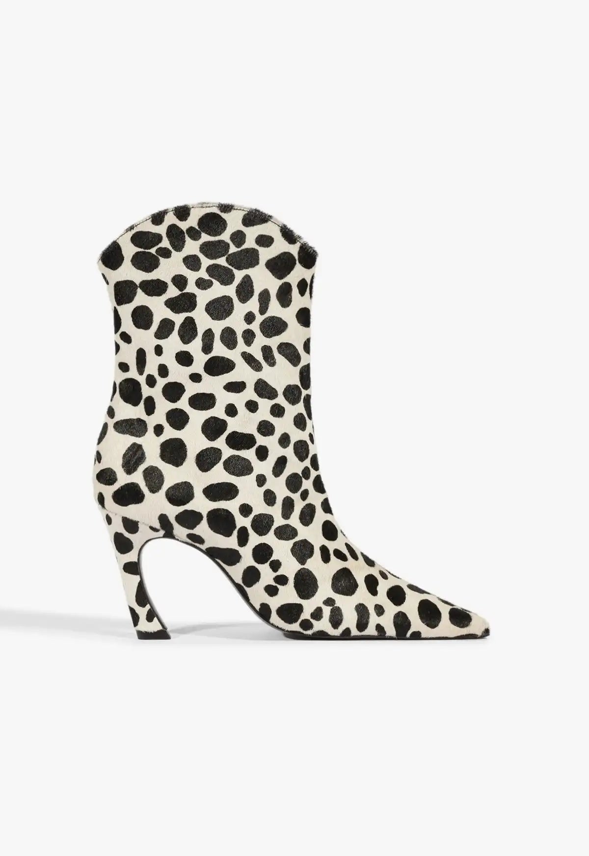 Maryann Curve Calf Hair Bootie