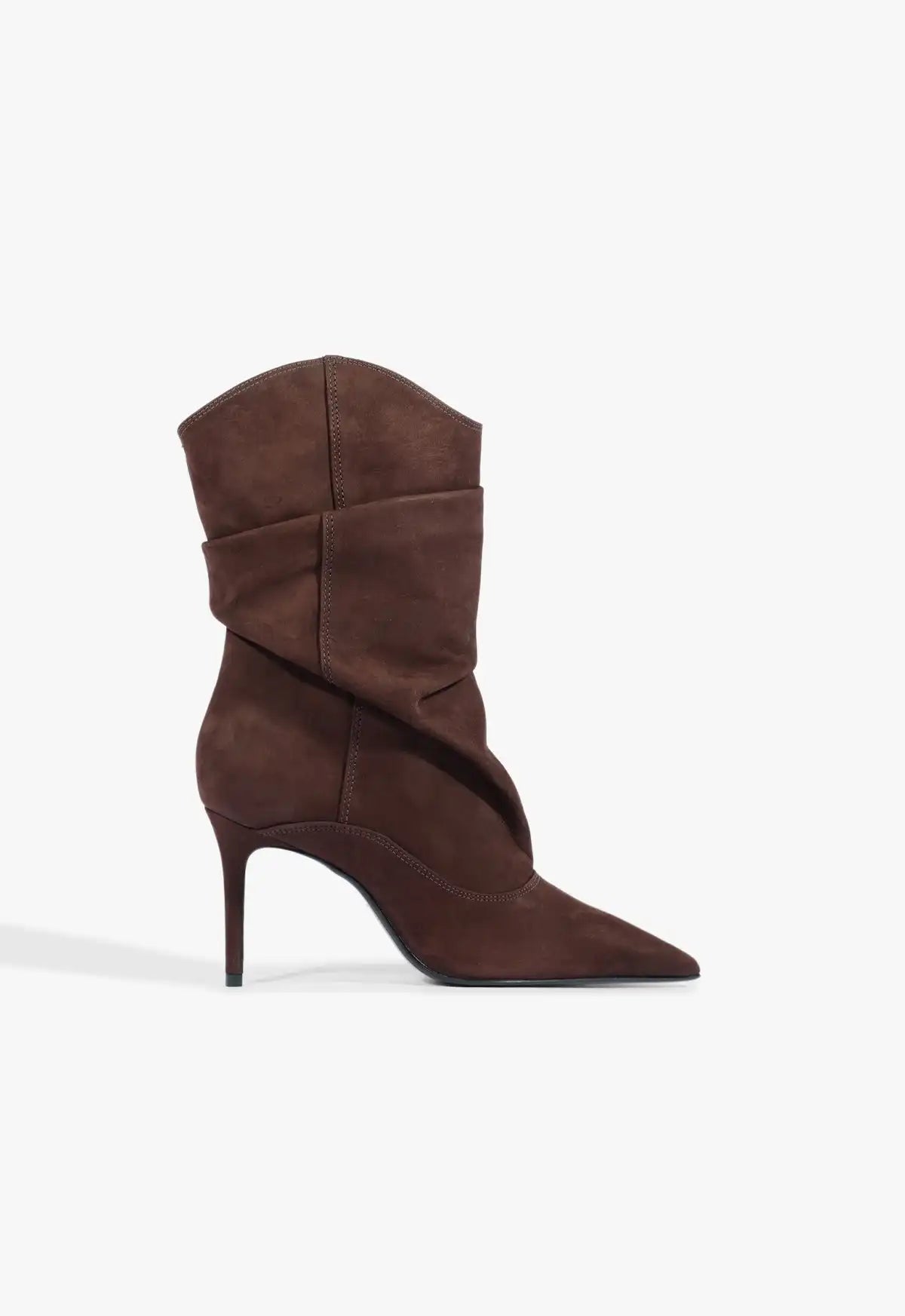 Maryana Slouch Nubuck Bootie