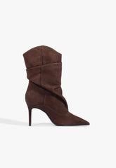 Maryana Slouch Nubuck Bootie