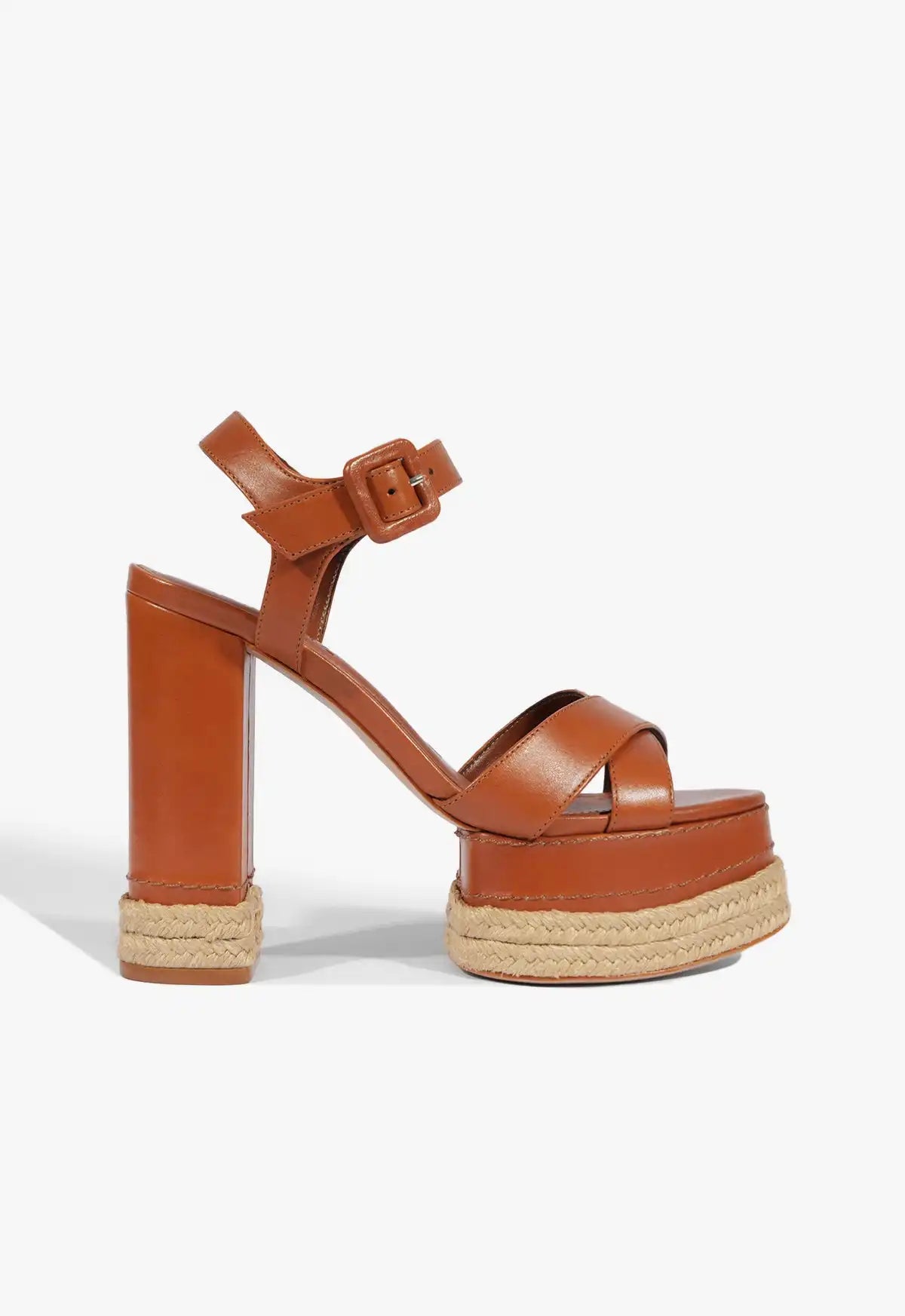 Hilda Rope High Leather Sandal