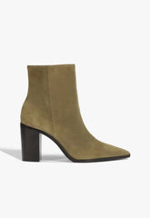 Mikki Block Suede Bootie