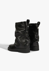 Keira Cloak Leather Bootie