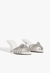 Pearline Leather Stiletto Sandal