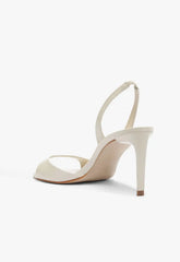Scarlett Sling Mid Patent Leather Sandal