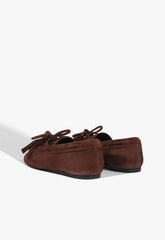 Kim Suede Flat
