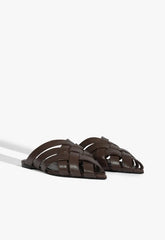 Pietra Leather Flat