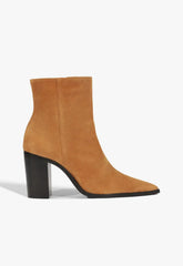 Mikki Block Suede Bootie
