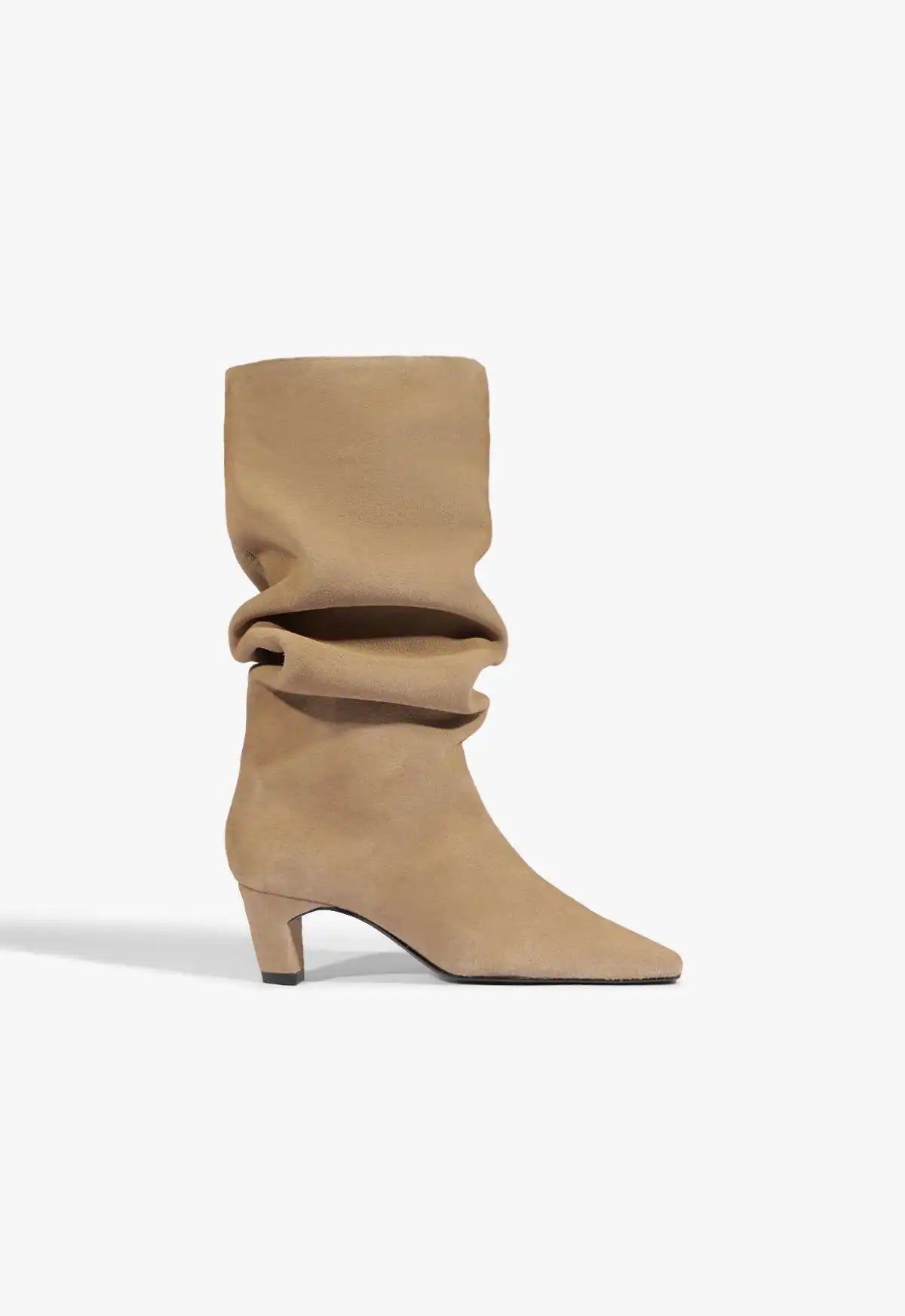 Dellia Slouch Suede Bootie