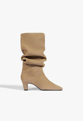 Dellia Slouch Suede Bootie
