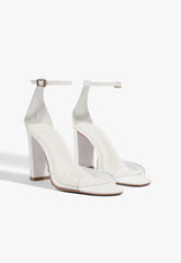 Scarlett Block Vinyl Patent  Sandal