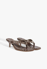 Nayra Leather Thong Sandal