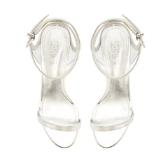 Skye Mid Block Specchio Leather Sandal