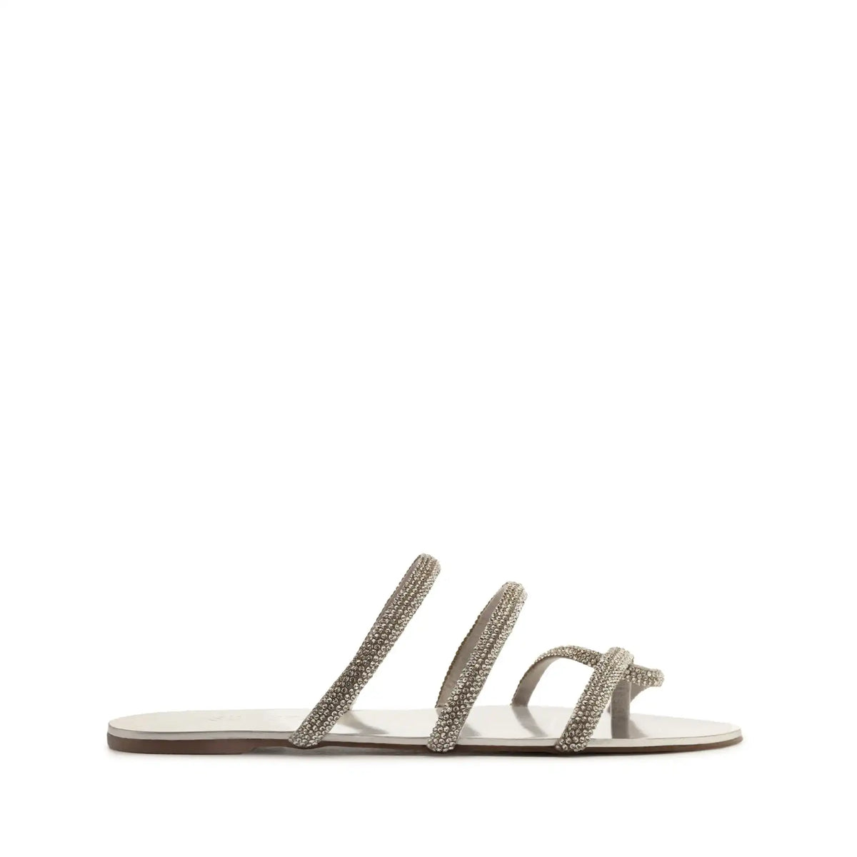 Phoebe Metallic Nappa Leather Sandal