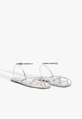 Caeline Buckle Metallic Sandal